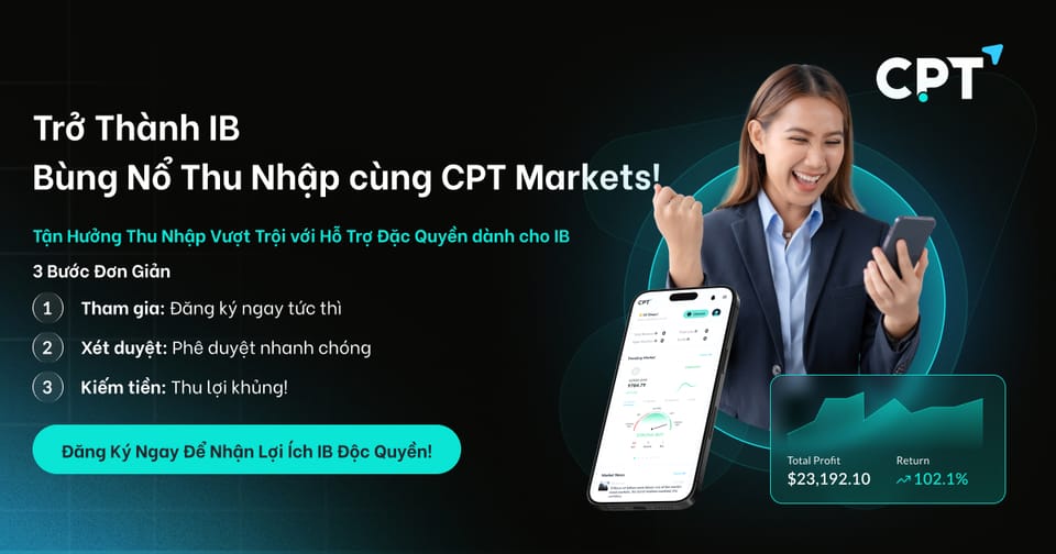 Hướng dẫn mở tài khoản IB - CPT Markets